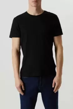 Image of 3 Pack Black Crew Neck T-Shirts