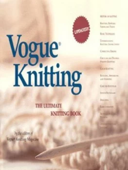Image of Vogue Knitting by Cherie Gillette and Vogue Knitting Magazine Hardback