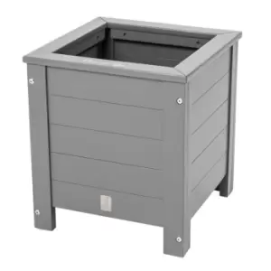 Image of Florenity Grigio Square Planter - Grey