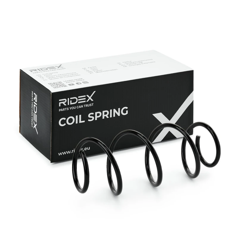 Image of Coil spring RIDEX 188C1258