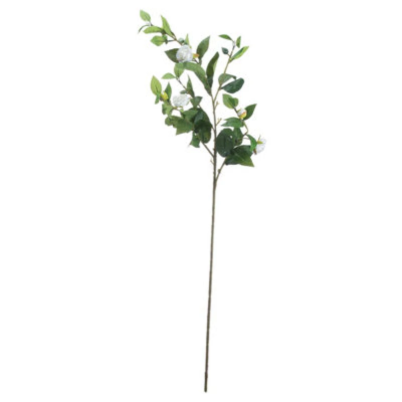 Image of Hill Interiors Artificial Gardenia Stem Flower Cream (One Size)