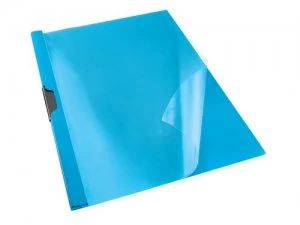 image of Rexel Choices Clip File A4 Blue PK25