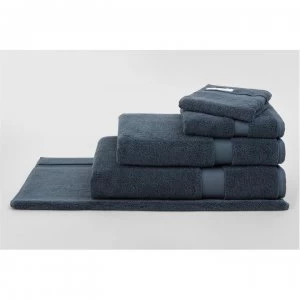 image of Sheridan Eden Organic Cotton Towels - Ink Navy