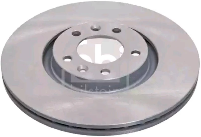 Image of FEBI BILSTEIN 43874 Brake disc Rear Axle, internally vented, Coated Brake Disc (82)