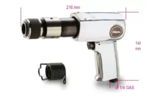 Image of Beta Tools 1940 Air Hammer 3,500 Strokes p/m 11mm Hex Chisel Inlet 019400001