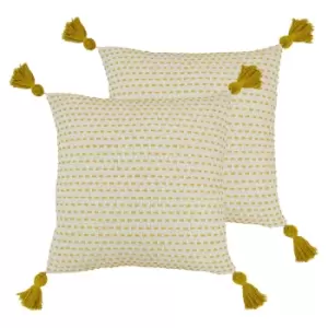 Image of Ezra Twin Pack Polyester Filled Cushions