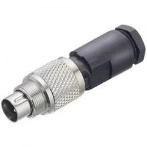Image of Binder 99 0409 00 04 Series 712 Sub Miniature Circular Connector Nominal current details 3 A Number of pins 4
