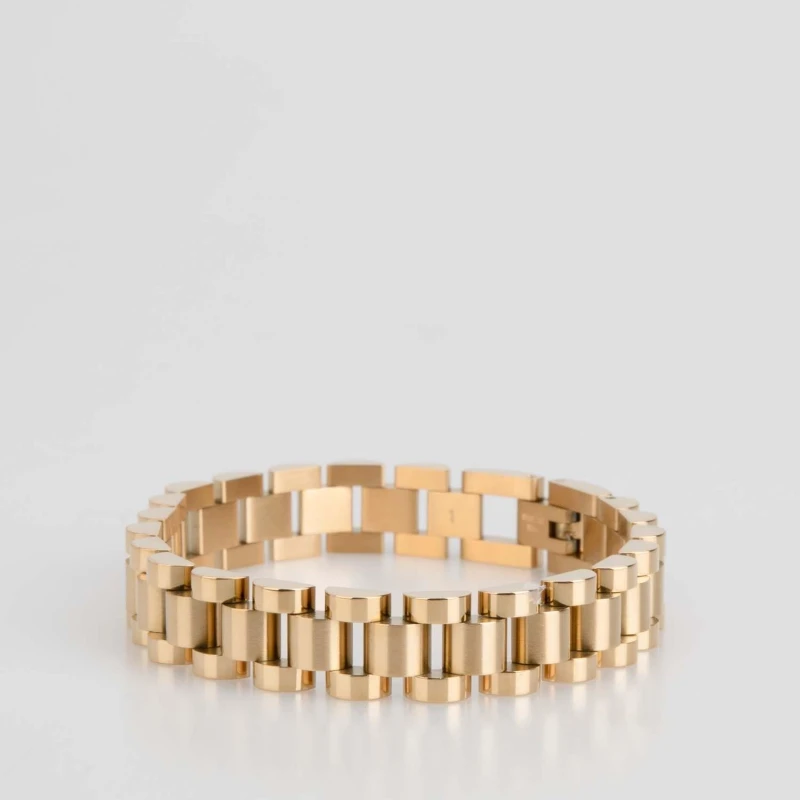 Image of Ambush Rolle Chain Bracelet - Gold Gold 2