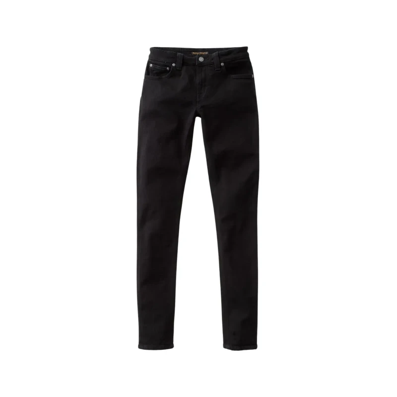 Image of Nudie Jeans Jeans Nudie Jeans Skinny Lin Noir Male 28x30
