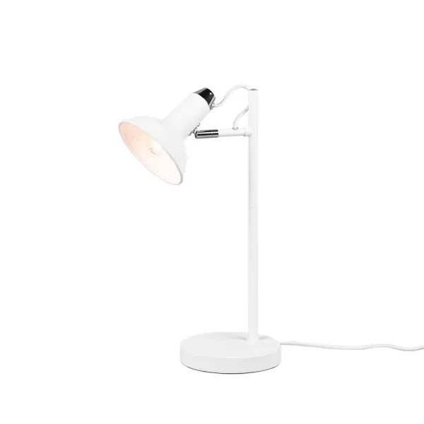 Image of Roxie Modern Desk Task Lamp White Matt