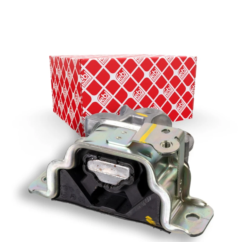 Image of FEBI BILSTEIN 109371 Engine mount Left, Rubber-Metal Mount Engine Mounting (247)
