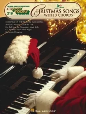 Image of Christmas Songs with 3 Chords by Hal Leonard Corp