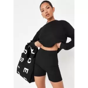 image of Missguided CYCLE SHORT - Black