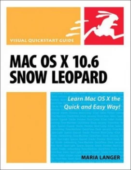 Image of Mac Os X 10.6 Snow Leopard by Maria Langer Book