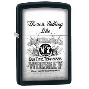 Image of Zippo Jack Daniels Black Matte