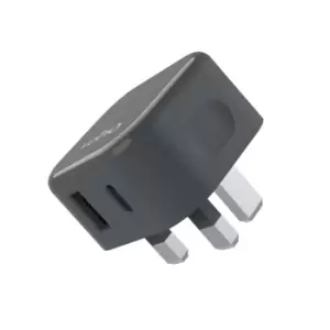 Image of Veho USB C & USB A Fast mains plug charger
