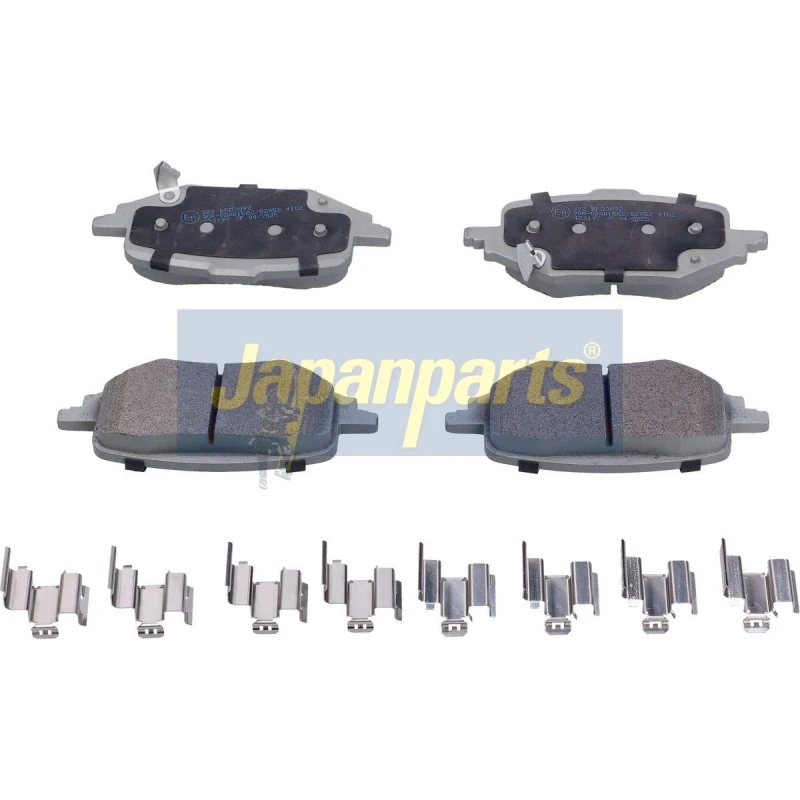 Image of JAPANPARTS Brake pad set JAPANPARTS PP-322AF