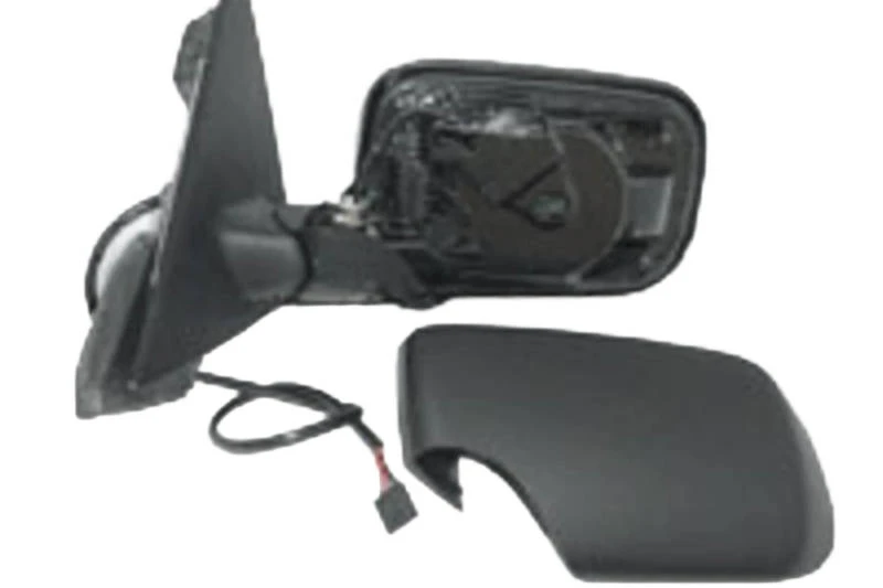Image of PRASCO BM0187324 Wing mirror Left, Electric, Aspherical, primed, Over-paintable Outside Mirror (50)