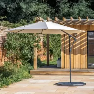 Image of Lecco 3m Cantilever Parasol Cream
