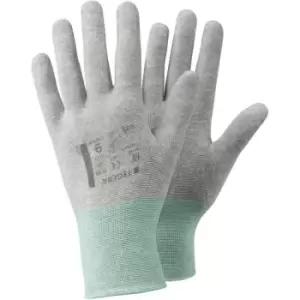 Image of Ejendals 805 Tegera ESD Nylon Knitted Gloves Grey Size 7 - Grey