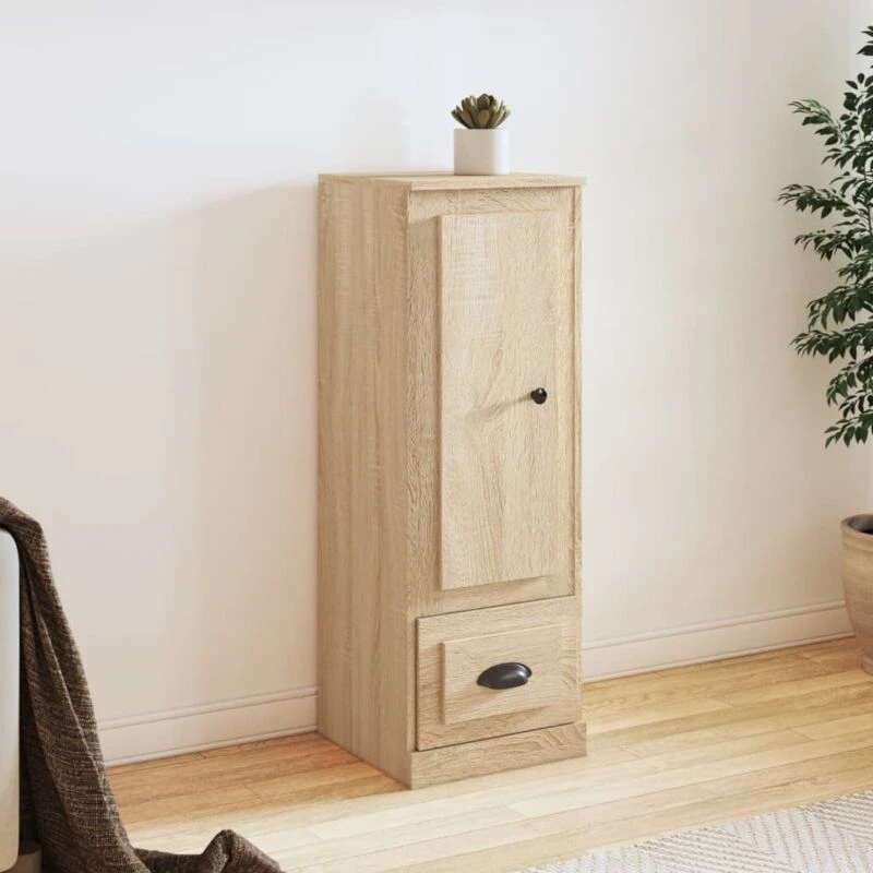 Image of VIDAXL Highboard Sonoma Oak 36x35.5x103.5cm Engineered Wood Vidaxl 8720845791971