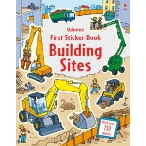 Image of First Sticker Book Building Sites