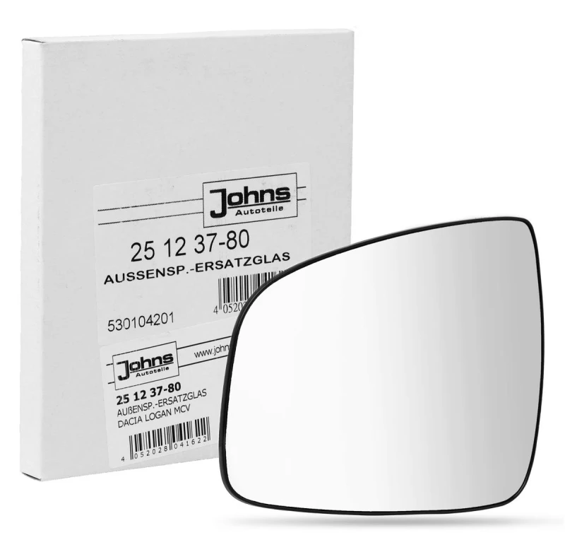Image of JOHNS 25 12 37-80 Wing Mirror Glass Left Mirror Glass,outside mirror (1914)