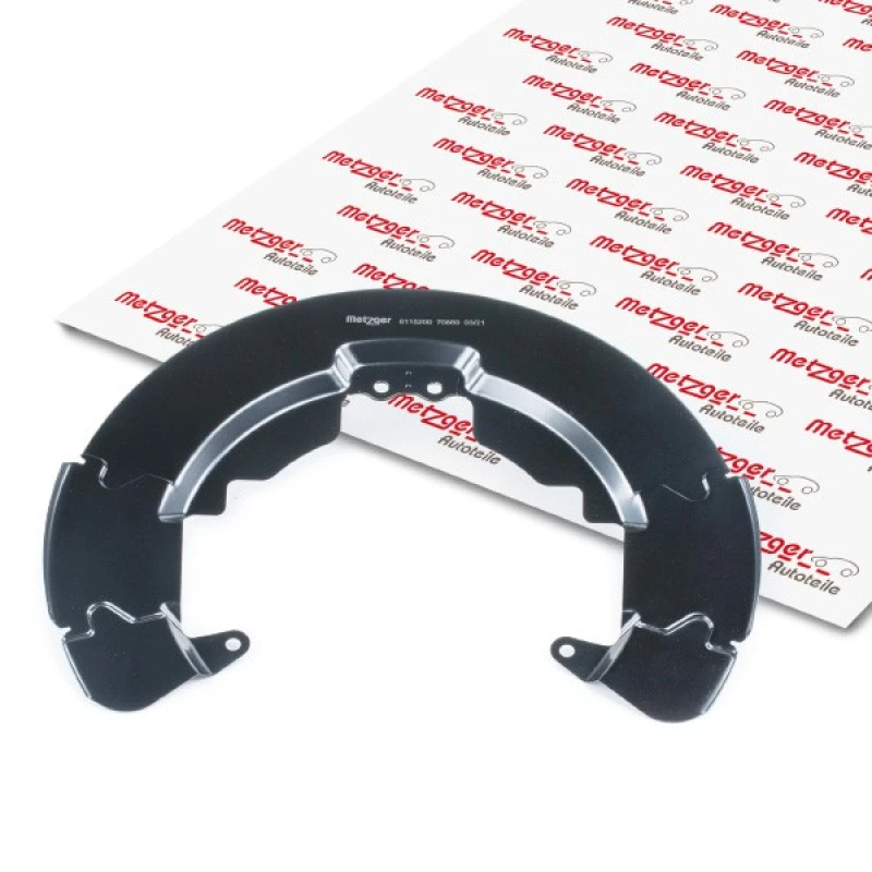 Image of Brake disc backing plate METZGER 6115200