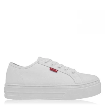 Image of Levis Tijuana Chunky Trainers - Brill White