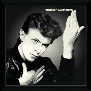 Image of David Bowie Heroes Framed Album Print