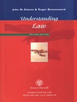 Image of Understanding Law by John Adams and Roger Brownsword Book