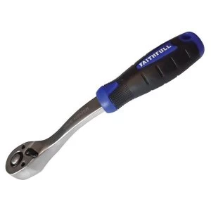 Image of Faithfull Ratchet Handle Quick-Release 72 Teeth 1/4in Drive