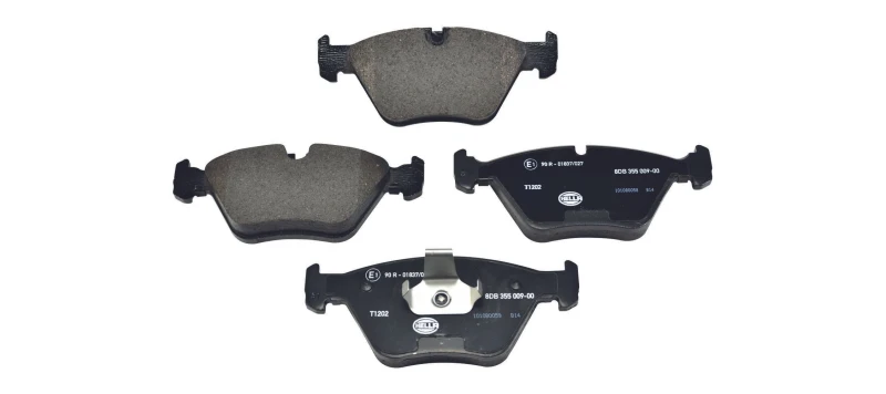 Image of HELLA Brake pad set HELLA 8DB 355 009-001