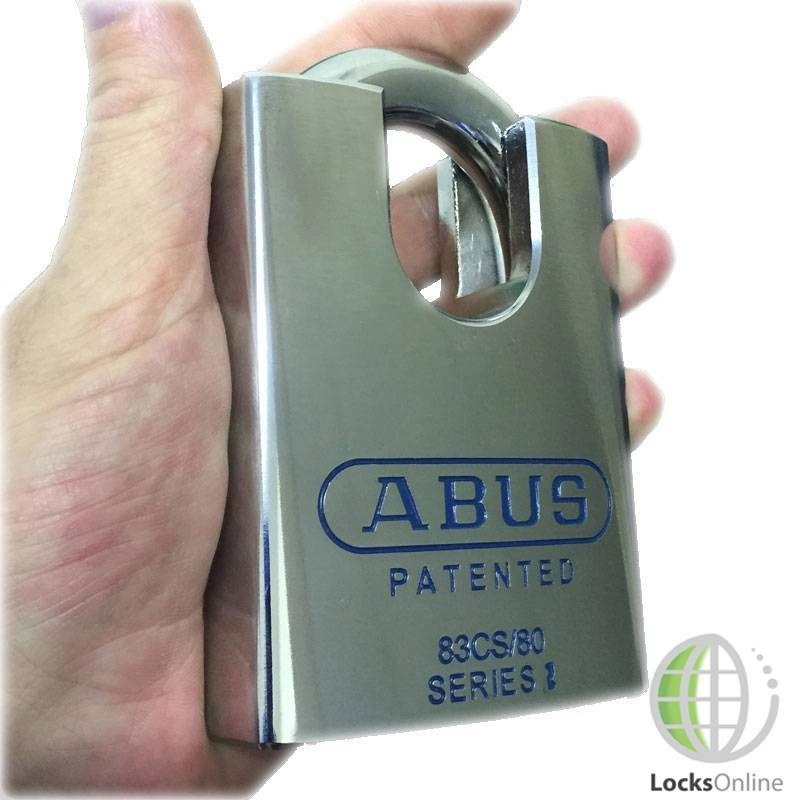 Image of ABUS 80mm CEN-6 Hardened Steel Closed Shackle Padlock