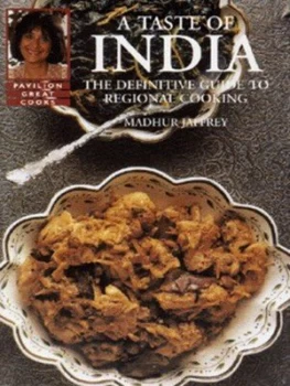 Image of A Taste of India by Madhur Jaffrey and Christine Hanscombe Book