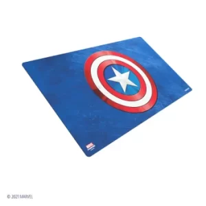 Image of Gamegenic Marvel Champions Captain America Game Mat