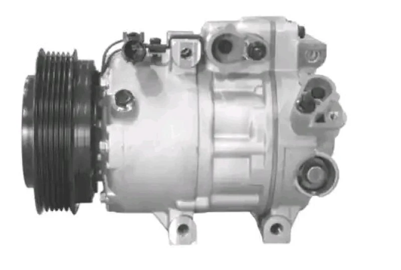 Image of NRF 32719 AC Compressor EASY FIT PAG 46, with PAG compressor oil, with gaskets/seals Compressor,air conditioning (447)