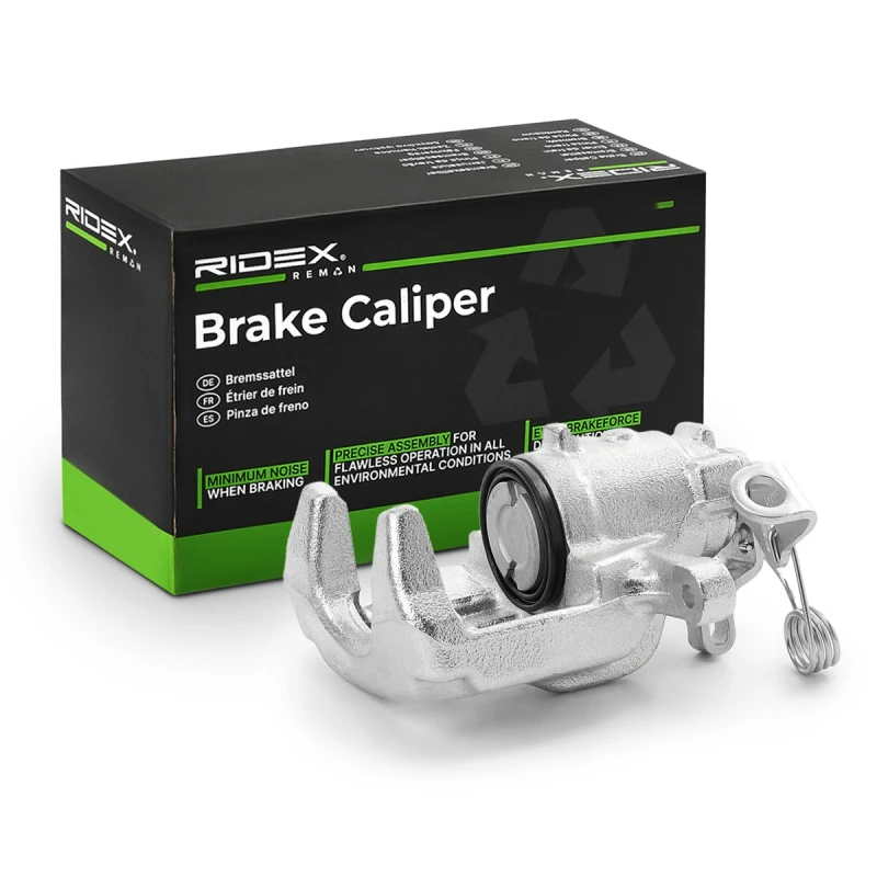 Image of RIDEX REMAN 78B0356R Brake caliper Rear Axle, without holder Cast Iron Brake Caliper (78)