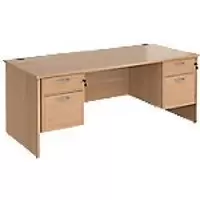 image of Dams International Desk MP18P22B 1,800 x 800 x 725 mm