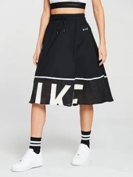Image of Nike Sportswear Mesh Skirt Black Size L Women
