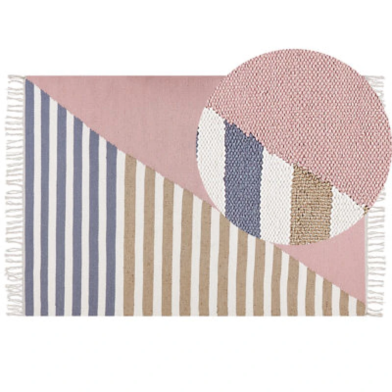 Image of Beliani Rug Engiz Multicolour 160 X 230 Cm Wool
