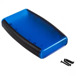 Image of Hammond 1553DTBUBK Translucent Blue Soft Side Enclosure 147 x 89 x...