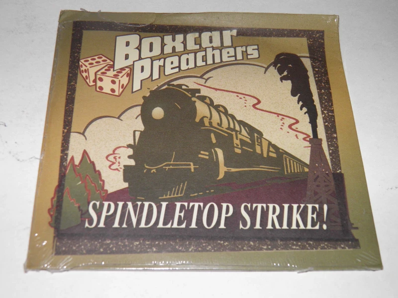 Image of RecordCityJP CD BOXCAR PREACHERS Spindletop Strike NONE Genuine 200 US CountryFolk Used