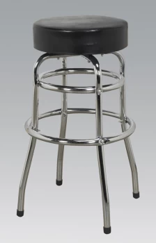 Image of Sealey SCR13 Workshop Stool with Swivel Seat