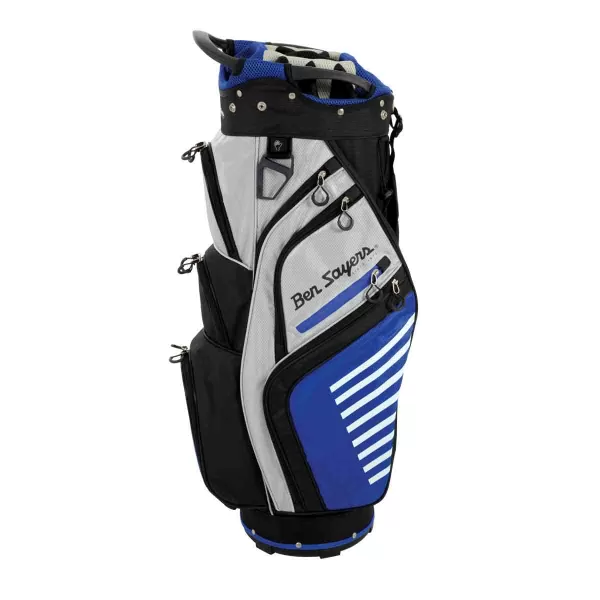 image of Ben Sayers XS Cart Bag - Grey/Blue