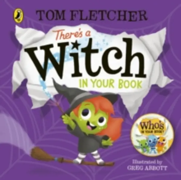 Image of There's a Witch in Your Book Board book
