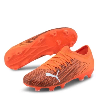 image of Puma Ultra 3.1 Junior FG Football Boots - Orange