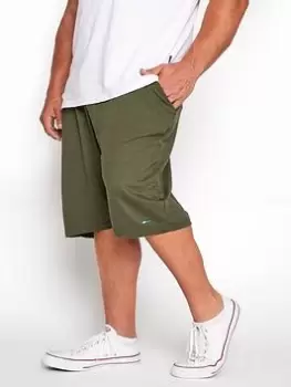 Image of BadRhino Essential Jersey Short - Khaki, Size 1Xl, Men