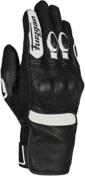 Image of Furygan TD Roadster Motorcycle Gloves, black-white Size M black-white, Size M