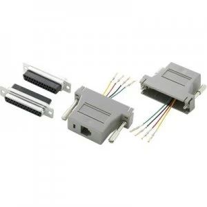 Image of D SUB adapter D SUB socket 25 pin RJ11 socketConrad Components1 pcs